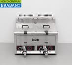 HCB RVS Dubbele Friteuse Frituur 2 x 21 liter Gas Horeca, Ophalen of Verzenden