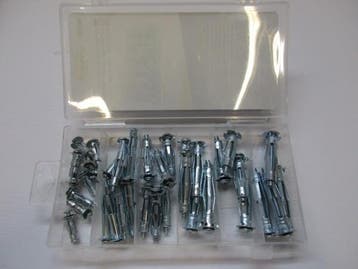 Veiling - Assortiment Ankerpluggen 40-delig, Doe-het-zelf en Bouw, Nieuw