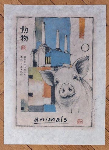 Emma Wildfang - Pink Floyd Animals - Series -Anime Ukiyo –