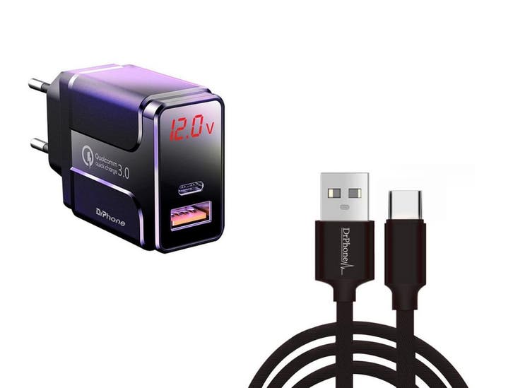 DrPhone HALO5-x-Switch - 18W Lader LED Display - 3 Meter, Games en Spelcomputers, Spelcomputers | Overige Accessoires, Nieuw, Verzenden