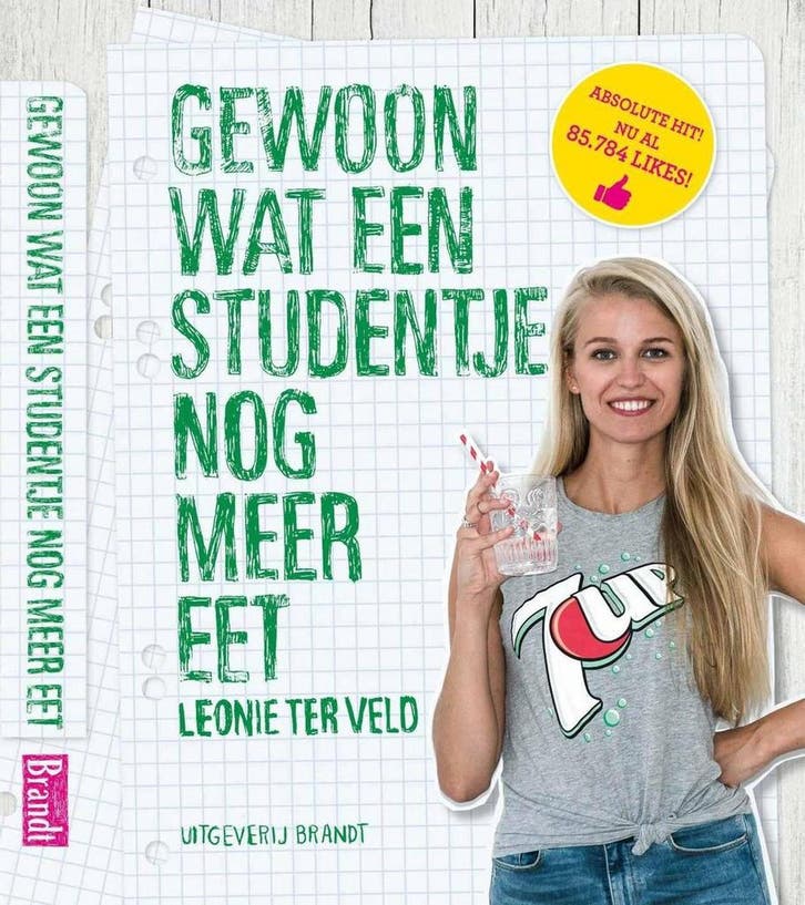 Gewoon wat een studentje nog meer eet 9789492037503, Boeken, Kookboeken, Gelezen, Verzenden