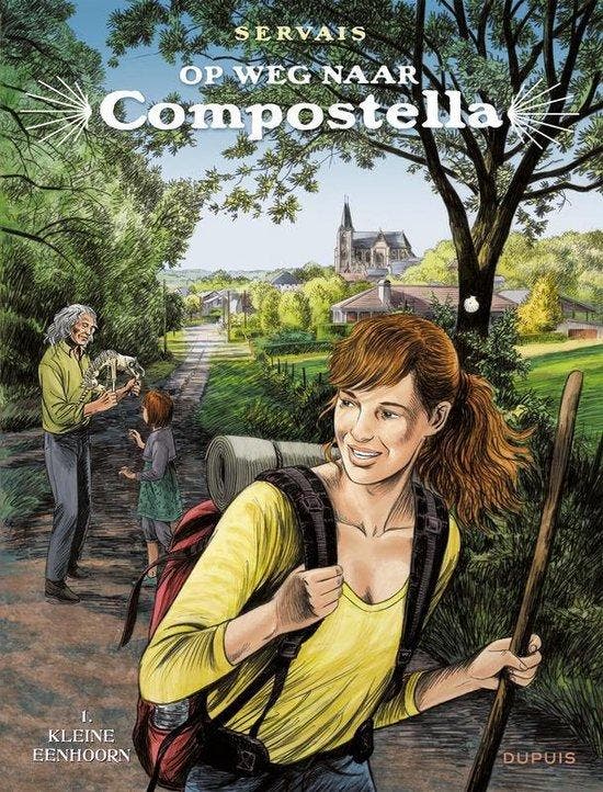 Kleine eenhoorn / Op weg naar Compostella / 1 9789031433377, Boeken, Stripverhalen, Zo goed als nieuw, Verzenden