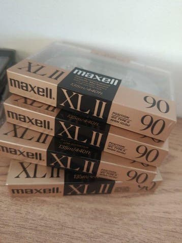 Philips, Maxell - XL II 90 Lege audiocassette - Diverse