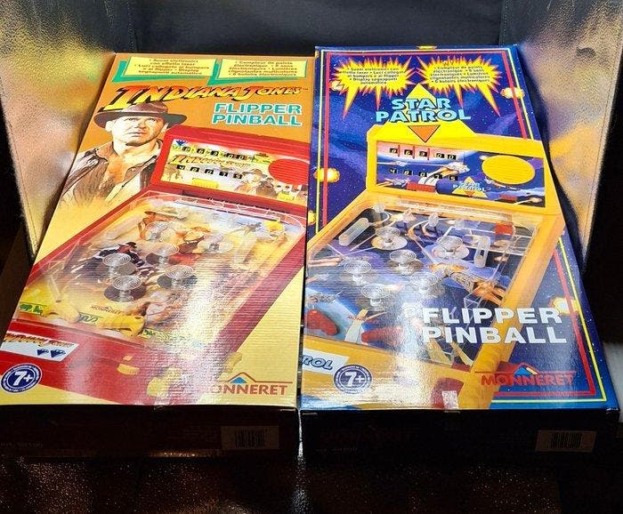 Monneret - Speelgoed Flipper - Pinball Indiana Jones - Star, Antiek en Kunst, Antiek | Overige Antiek