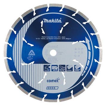 Makita B-13546 Diamantschijf Comet Rapide 300x20mm, Verzenden, Nieuw