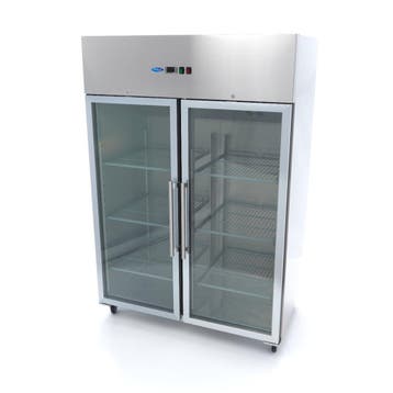 Koelkast - 1200 L - 6 Verstelbare Roosters (2/1 GN) - Rvs -, Verzenden