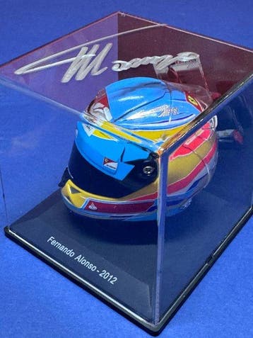 Ferrari - Fernando Alonso - 2012 - 1:5-schaal helm, Nieuw