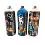 Koen Betjes (1992) - Tribute to Banksy (3 Set) Spraycan’s