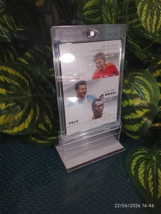 Leaf 2024 | Lamine Yamal | Lionel Messi | Pelé | Card Triple, Verzamelen, Stickers
