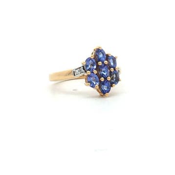 Sans prix de réserve - Bague Argent - 1.22ct. tw. Tanzanite, Nieuw