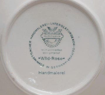 Villeroy & Boch, «Wild Rose», koffie-, thee- en ontbijt -