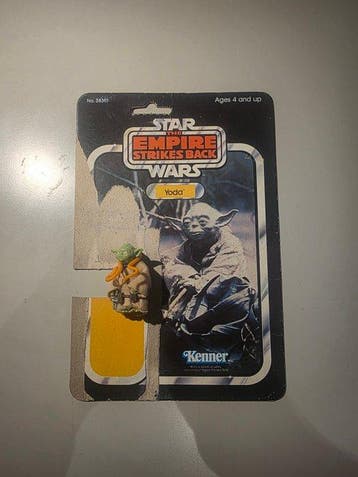 Kenner - Action figure Star Wars Yoda 1980 Original 32 back, Nieuw