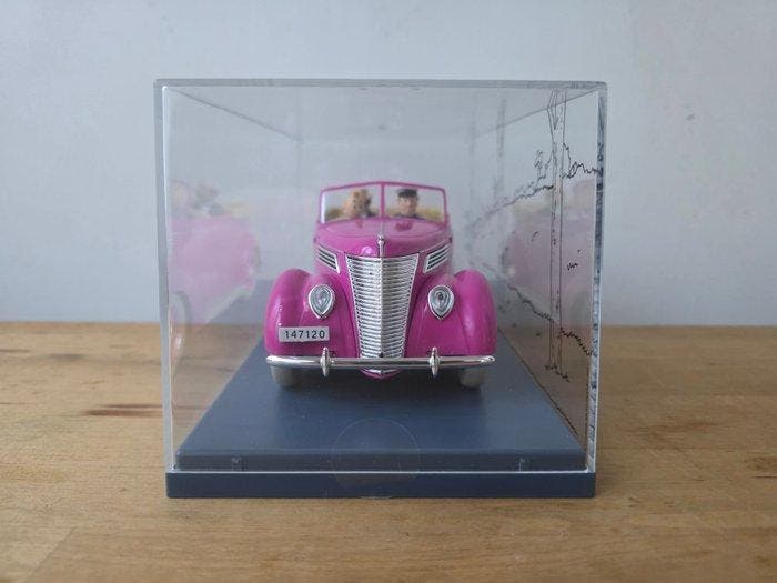 1:24 - Modelauto - Voiture Tintin 1:24 - N°65 Le Cabriolet, Livres, BD | Comics