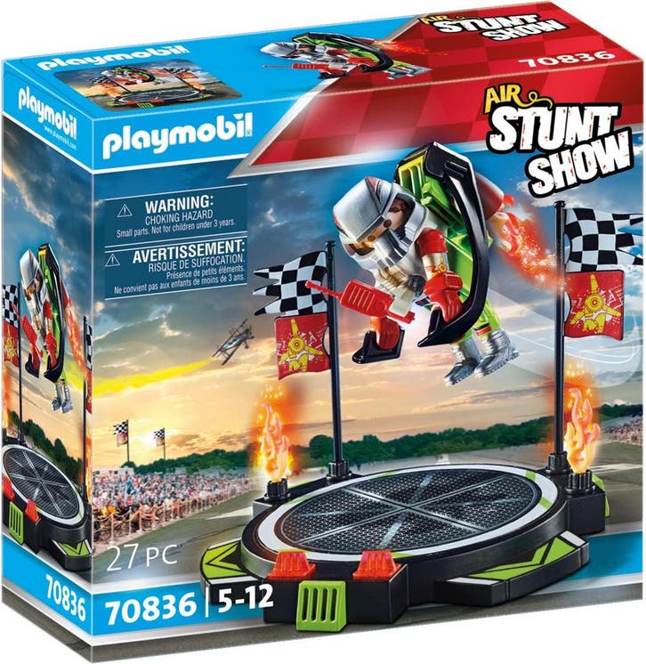 Playmobil Air Stuntshow jet Jetpack - 70836, Verzamelen, Poppetjes en Figuurtjes, Nieuw, Verzenden