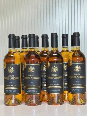 2020 Domaine Charrier-Carbonnieu - Sauternes - 12 Bouteilles, Collections, Vins