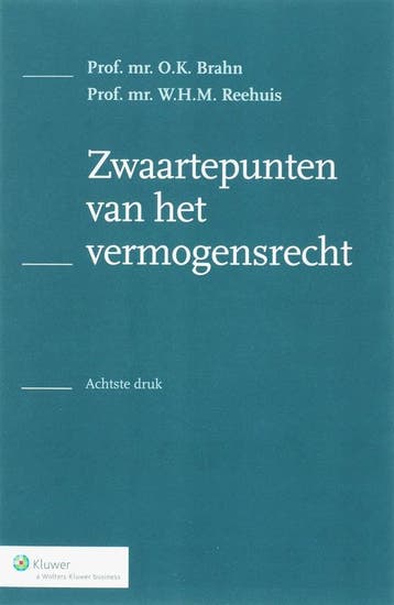 Zwaartepunten van het vermogensrecht 9789013042610, Boeken, Verzenden, Gelezen, O.K. Brahn
