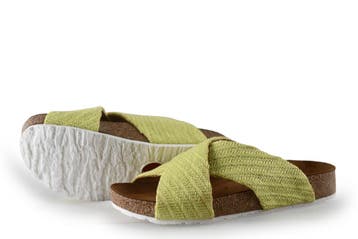 Haflinger Sandalen in maat 38 Blauw, Sandalen of Muiltjes, Zo goed als nieuw, Haflinger, Verzenden