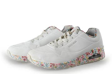 Skechers Sneakers in maat 41 Wit, Kleding | Dames, Skechers, Verzenden, Wit, Zo goed als nieuw