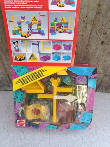 Mattel - Speelgoed Mickey Magic Block Set 1989 - 1980-1990 -