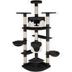 tectake Krabpaal Fippi 201cm - zwart / wit, Verzenden, Nieuw