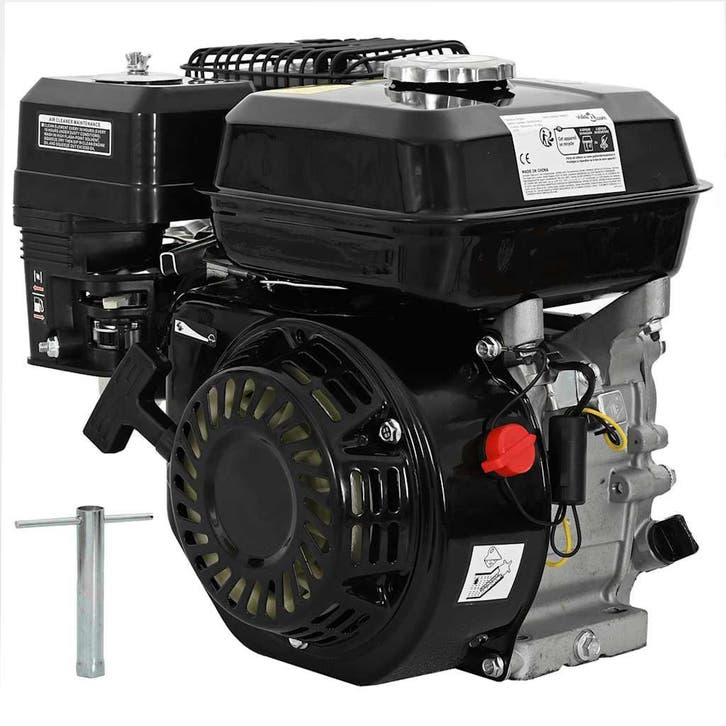 vidaXL Benzinemotor 6,5 PK 4,8 kW zwart, Bricolage & Construction, Générateurs, Envoi