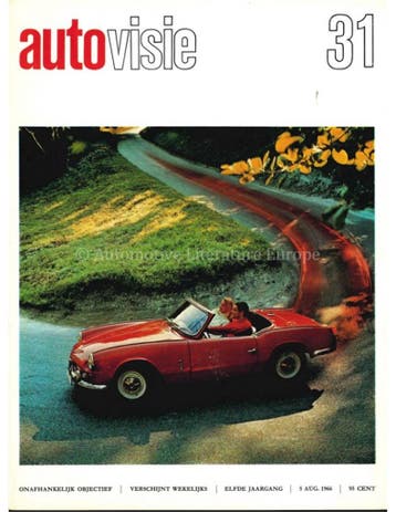 1966 AUTOVISIE MAGAZINE 31 NEDERLANDS, Nieuw