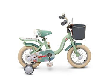 Zonix Meisjesfiets 12 Inch Pastelgroen Kinderfiets Met, Fietsen en Brommers, Ophalen of Verzenden, Nieuw