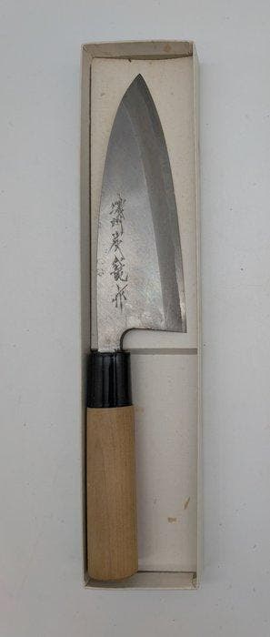 Deba Knife (Nsh Sumikama) & Kochi Stainless Steel Santoku