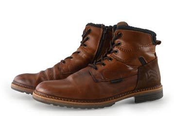 Bullboxer Veterboots in maat 40 Cognac, Kleding | Heren, Schoenen, Overige kleuren, Verzenden, Boots, Gedragen