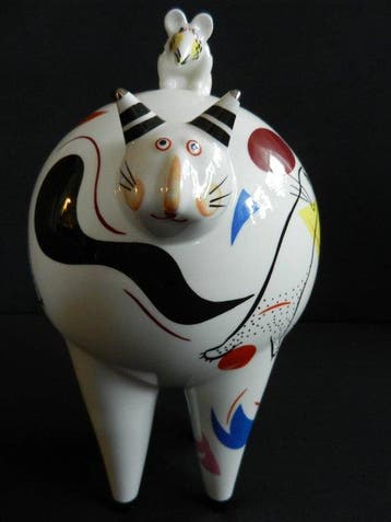 Villeroy & Boch - Rosemarie Benedikt - sculptuur, Animal, Antiek en Kunst