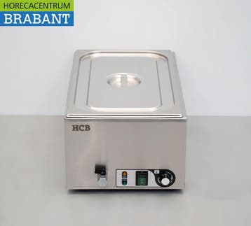 HCB RVS Bain marie 1/1 GN 230V Horeca, Verzenden