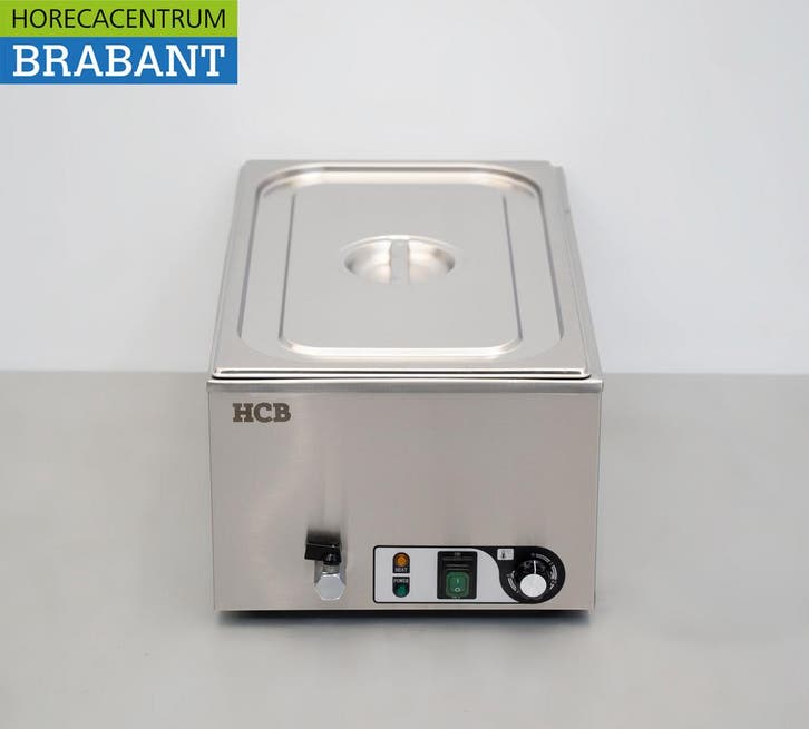 HCB RVS Bain marie 1/1 GN 230V Horeca, Zakelijke goederen, Horeca | Keukenapparatuur, Verzenden
