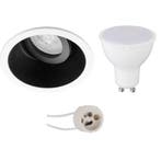 Pragmi Zano Pro 4W LED Spot Set - Kantelbare Ronde Inbouwspo, Verzenden