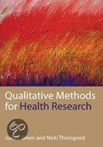 Qualitative Methods for Health Research 9780761947714 Green, Verzenden, Green
