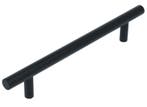 Greep Basics LBTM-128 Mat RVS/Zwart 128 mm, Huis en Inrichting, Ophalen of Verzenden, Nieuw