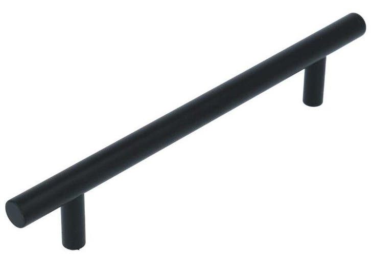 Greep Basics LBTM-128 Mat RVS/Zwart 128 mm, Huis en Inrichting, Kasten | Overige, Ophalen of Verzenden