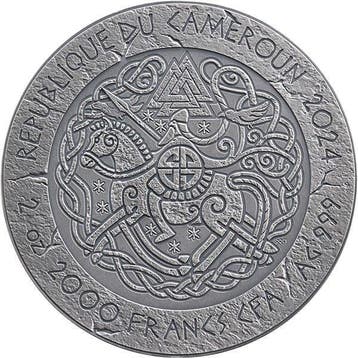 Kameroen. 2000 Francs 2024 Erik the Red - The Way to