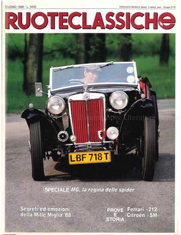 1988 RUOTECLASSICHE MAGAZINE 08 ITALIAANS, Ophalen of Verzenden, Nieuw