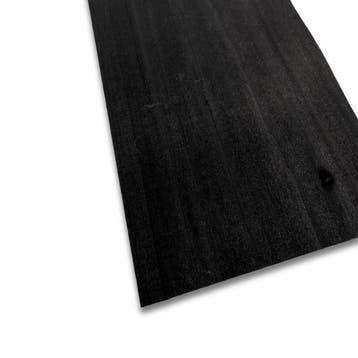 Zwart fineer | 75x23 cm, Verzenden