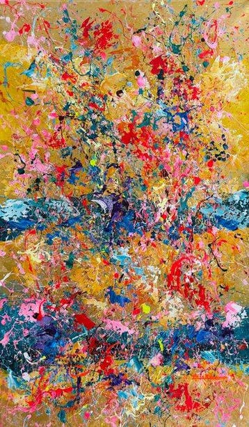 Ivanka Matiss - Summer garden N:19 XXL
