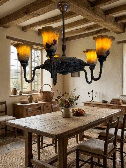 Griffin Decorations - Lamp - Model PF-2017/MSH - polystone -, Antiek en Kunst, Kunst | Designobjecten