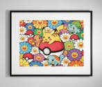 Aiana Roz - Pokémon & Takashi Murakami Style - Fine Art