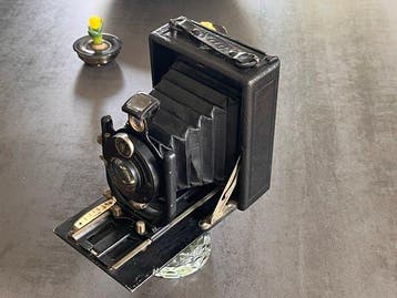 Voigtländer Vag 9x12cm glasplaten camera with Skopar, Nieuw