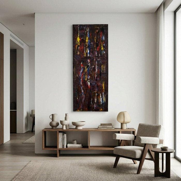 Ad Snijders (1929-2010) - Zonder titel, Antiquités & Art, Art | Peinture | Moderne