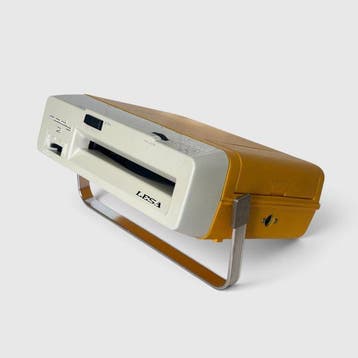 LESA – Italian Space Age Portable Record Player – 1970s –