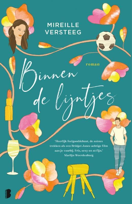 Binnen de lijntjes 9789022599075 Mireille Versteeg, Boeken, Romans, Zo goed als nieuw, Verzenden