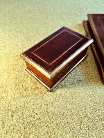 Bureauset (2) - Hout, Verguld