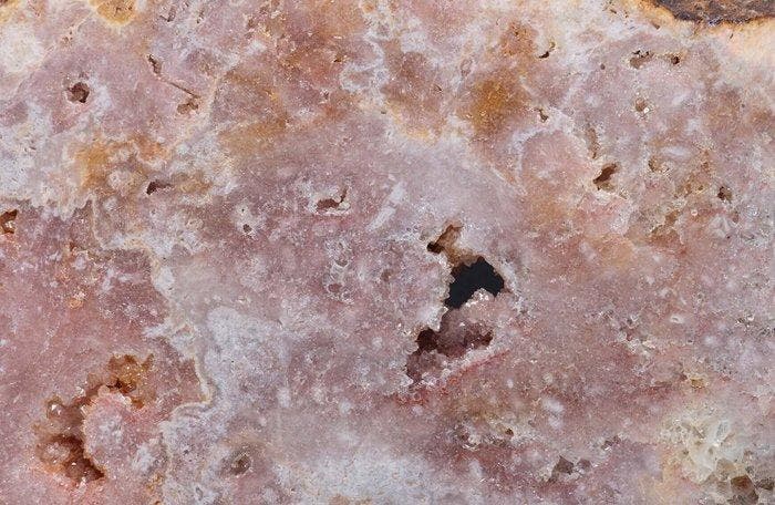 amethist Plakken - Hoogte: 2 cm - Breedte: 15 cm- 1.98 kg -, Verzamelen, Mineralen en Fossielen