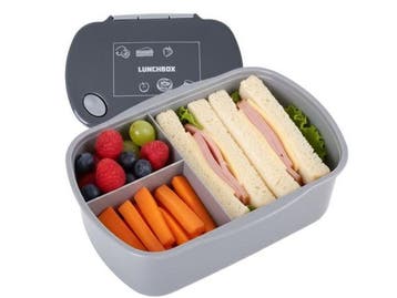 Veiling - Ruhhy Lunchbox 800ml grijs, Nieuw