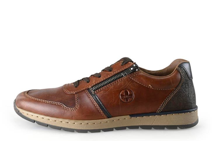 Rieker Sneakers in maat 43 Bruin, Kleding | Heren, Schoenen, Bruin, Zo goed als nieuw, Sneakers, Verzenden